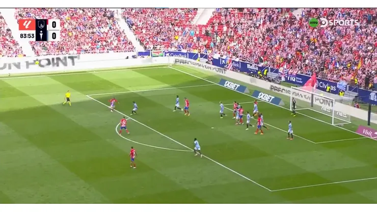 De Paul le dio la victoria a Atlético de Madrid.