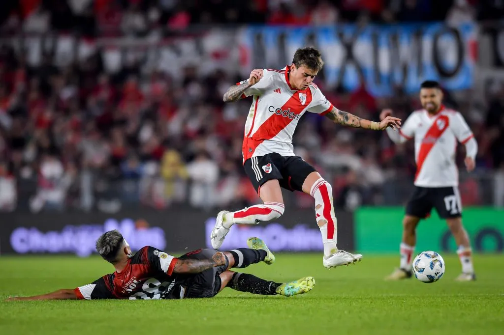 Nicolás Fonseca volvió a ser titular en River. (Foto: Getty).