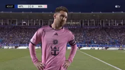 El enojo de Lionel Messi contra la MLS en pleno partido por la regla de los dos minutos