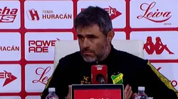 Vaccari estalló tras la polémica derrota de Defensa y Justicia ante Huracán: "Me chupan las pelotas"