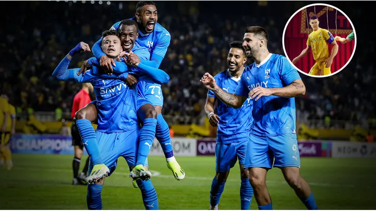 Ali Al Bulayhi chicaneó a Ronaldo.