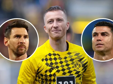 Marco Reus se debate entre jugar con Messi o con Cristiano luego de Borussia Dortmund