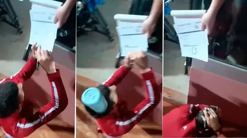 El tenista serbio fue agredido por un aficionado.