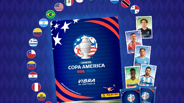 Son 430 stickers los que se necesitan para poder llenar el álbum de la Copa América 2024.