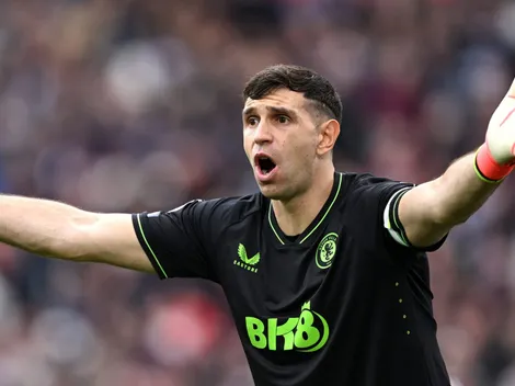 Dibu Martínez se despidió de la Conference League