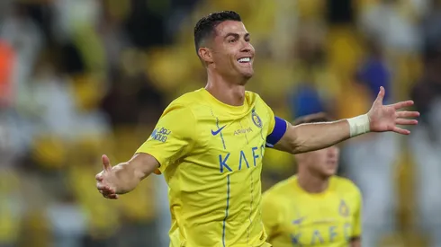 Cristiano Ronaldo y su alegría total por sus goles.