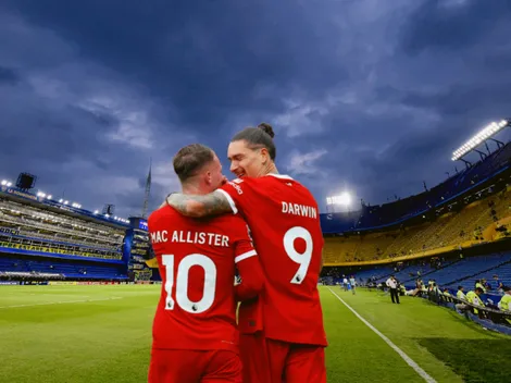 El comentario anti Bombonera que le hizo Darwin Núñez a Alexis Mac Allister