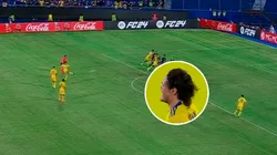 Cavani y un golazo de tiro libre ante Sportivo Trinidense.