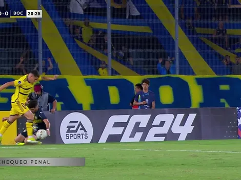 VIDEO | El penal por mano que no le cobraron a Boca contra Sportivo Trinidense