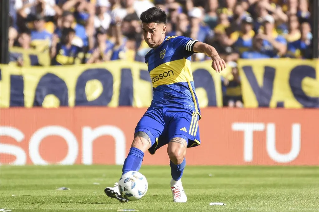 Pol Fernández, volante de Boca. (Foto: Imago)