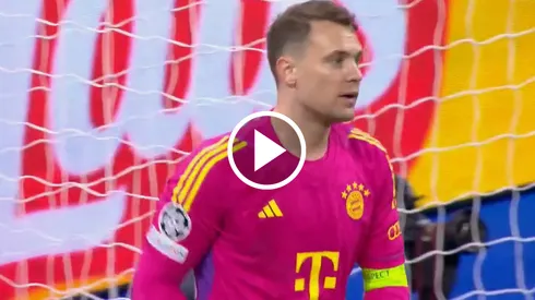 El error de Neuer en el primer gol del Real Madrid contra el Bayern Múnich