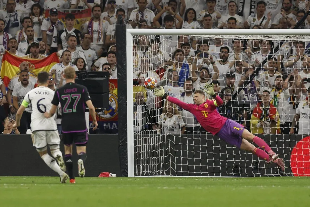 Neuer, imbatible en el Bernabéu.