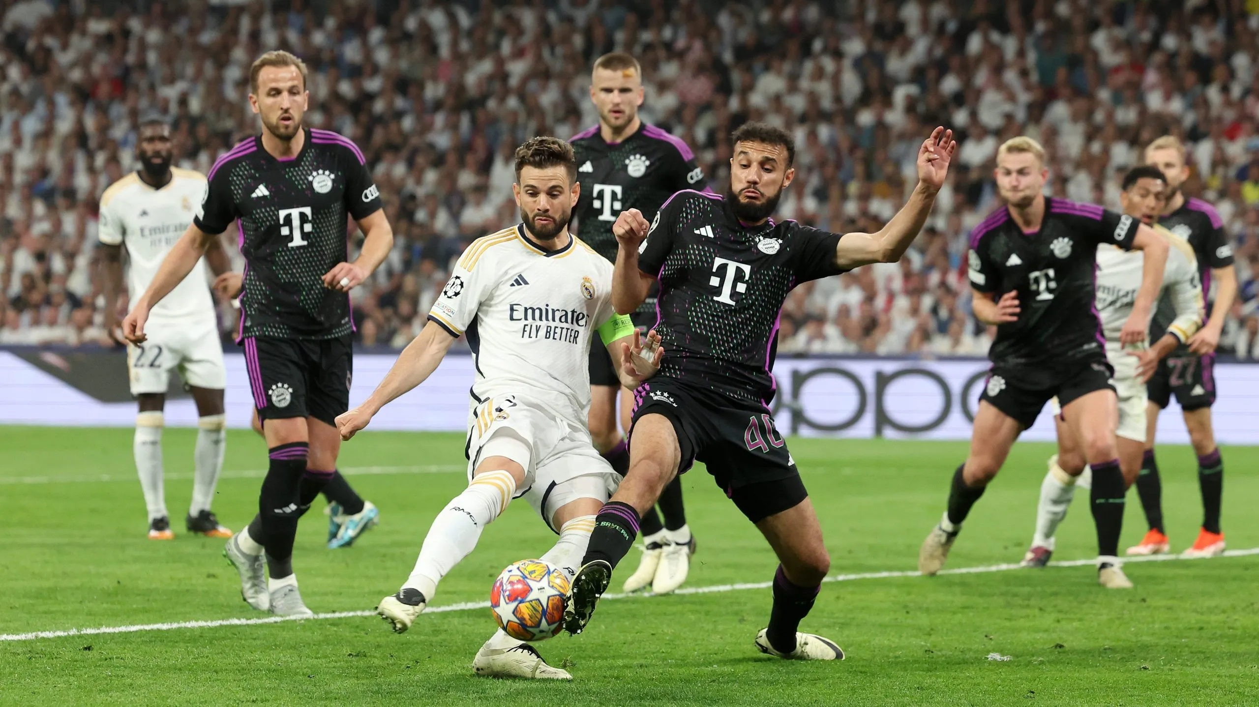 Real Madrid y Bayern Múnich definen la serie en el Bernabéu. (Foto: Getty)