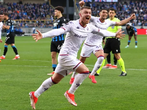 Beltrán metió a Fiorentina en la final de la Conference League