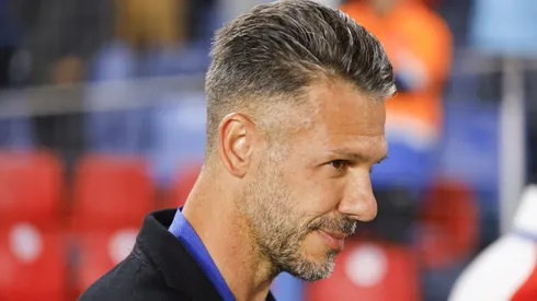 Demichelis, el entrenador de River.