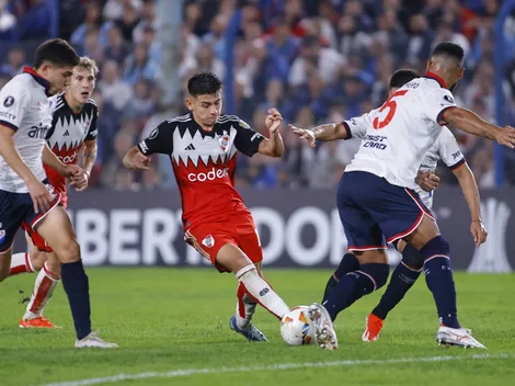 River no aguantó ante Nacional y se llevó un empate de Montevideo
