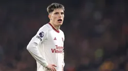 El futbolista de la Selección Argentina fue parte de una acción que generó el fastidio de Erick ten Hag.