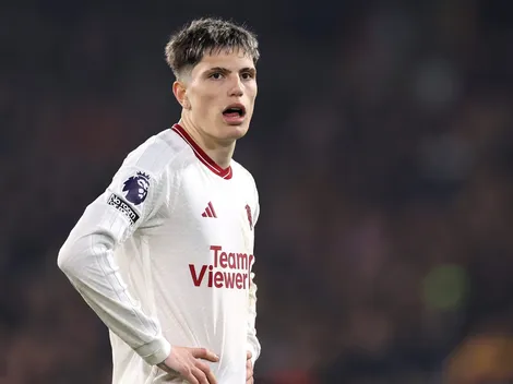 Alejandro Garnacho fue parte responsable del último gran enojo del DT de Manchester United