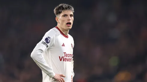 El futbolista de la Selección Argentina fue parte de una acción que generó el fastidio de Erick ten Hag.