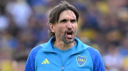 Diego Martínez, el DT de Boca.