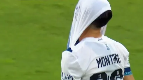 La tristeza del juvenil de Vélez luego del penal.