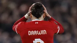 Darwin Núñez, delantero del Liverpool.