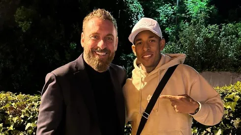 El inesperado encuentro de Sebastián Villa con Daniele De Rossi: "Un placer enorme"
