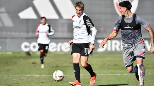 Facundo Colidio en el amistoso ante Tigre.