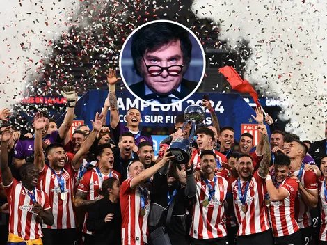 El tuit de Javier Milei para Estudiantes tras la obtención de la Copa de la Liga