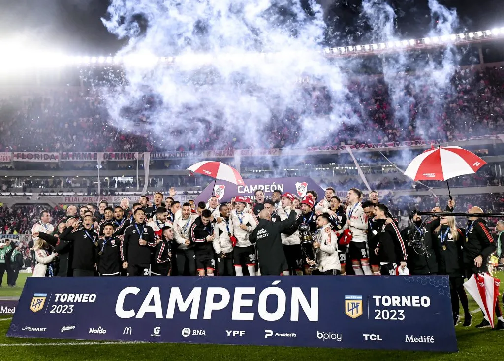River, el último campeón de la Liga Profesional.