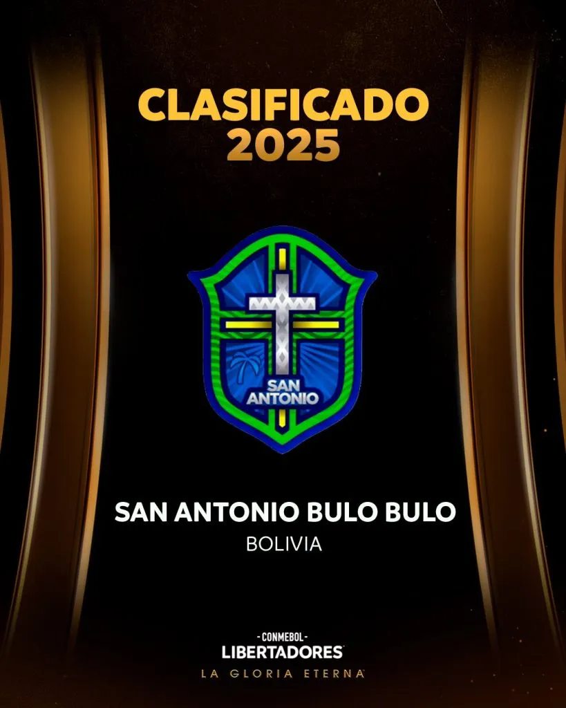 San Antonio Bulo Bulo se clasificó a la Copa Libertadores.