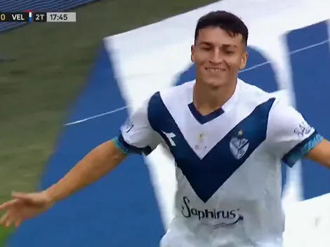 Fernández vio la roja pero Sarco le dio otro gol a Vélez con uno menos