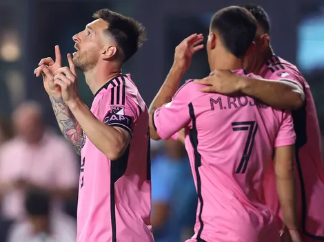 Show de asistencias y un gol de Messi: Inter Miami lo dio vuelta y goleó a New York Red Bulls