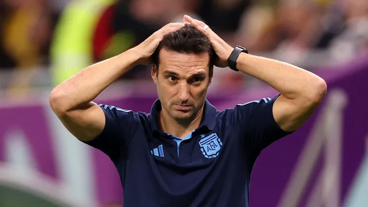 Lionel Scaloni, el entrenador de la Selección Argentina.