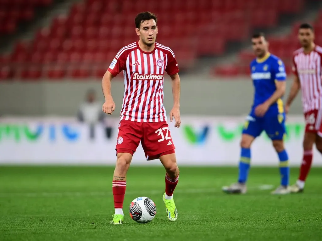 Santiago Hezze, figura de Olympiakós. (Foto: IMAGO)