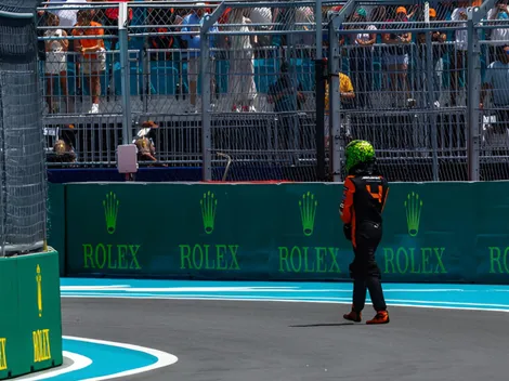 Un piloto se metió en graves problemas con la Fórmula 1 tras ingresar en la pista a pie en pleno GP de Miami