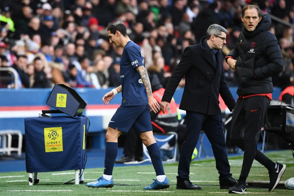 Las cosas no terminaron nada bien entre Tuchel y Di María.