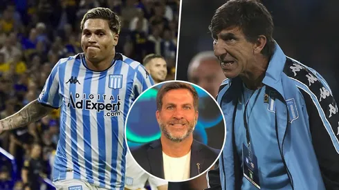 Juanfer fue titular y Racing no pudo con Talleres.