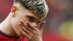 Garnacho y una situación que lo afecta en el Manchester United