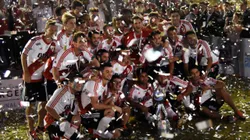 River celebra la Copa Argentina 2016 ante Rosario Central.