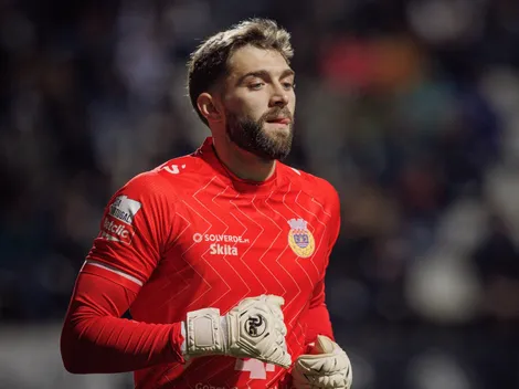 La foto de Ignacio De Arruabarrena, el arquero que quiere River, el 9 de diciembre de 2018