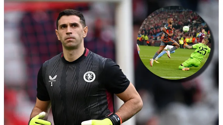 Dibu Martínez, más extrañado que nunca por la prensa inglesa.