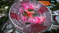 El Monumental ante Boca.