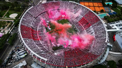 El Monumental ante Boca.