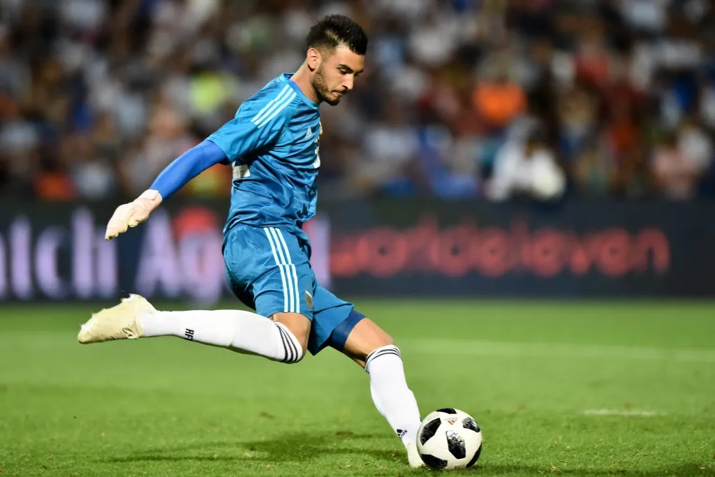 Paulo Gazzaniga en la Selección Argentina. (Foto: Getty).