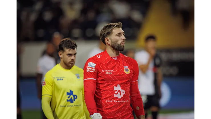 Ignacio De Arruabarrena during Liga Portugal 23/24 game between SC Farense and FC Arouca, Estadio de Sao Luis, Faro, Portugal. Maciej Rogowski Faro Estadio de Sao Luis Portugal Copyright: xMaciejxRogowskix farense-arouca-full-06-11-2023-006