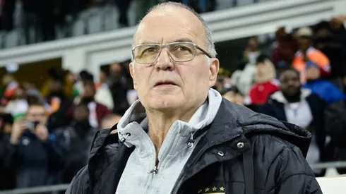 Marcelo Bielsa, entrenador de la Selección de Uruguay.