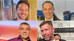 Germán Paoloski, Fernando Carlos, Walter Queijeiro y Emiliano Pinsón.