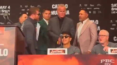 Canelo y de la Hoya.