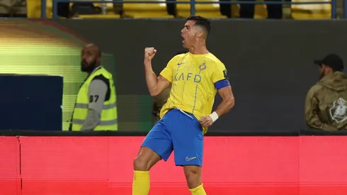 El grito de Cristiano Ronaldo tras su doblete.